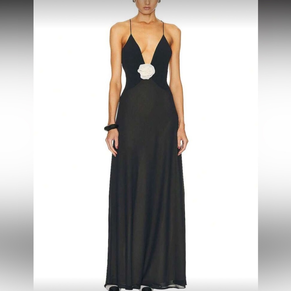 Elegant Black Evening Gown